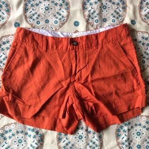 Banana Republic Spring Collection Orange Shorts 6